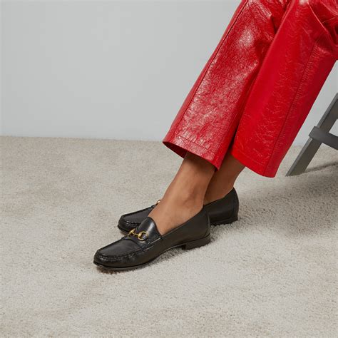 gucci horsebit loafers tuxedo|Gucci 1953 horsebit loafer women's.